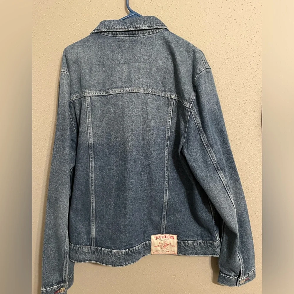 True Religion Denim Trucker Jacket. New with Tags. Men’s XL